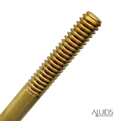 C8022 Aluids 1/4-20 male thread 8 long Toilet Tank Brass Float Rod 