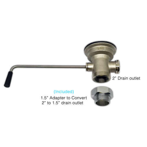 Waste VAlve DEain With ADapter