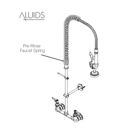 Pre-Rinse Faucet Spring C8129 aluids
