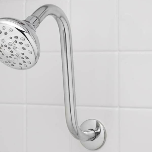 S Style Shower Arm - Brushed Finish C8011 aluids