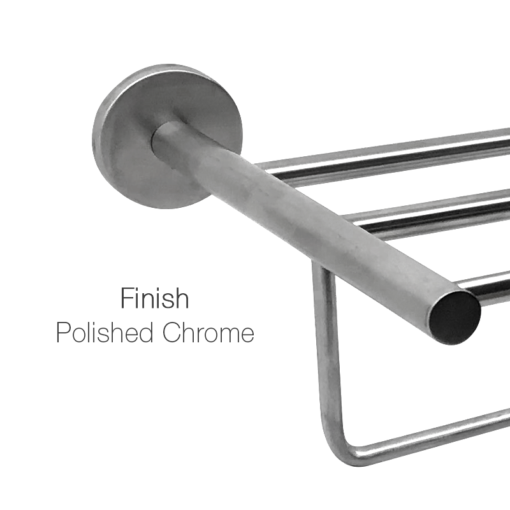 Fluids Towel Rack 24" - Polished Chrome C1955 aluids