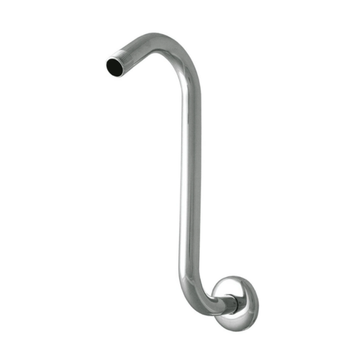 S Style Shower Arm - Brushed Finish C8011 aluids