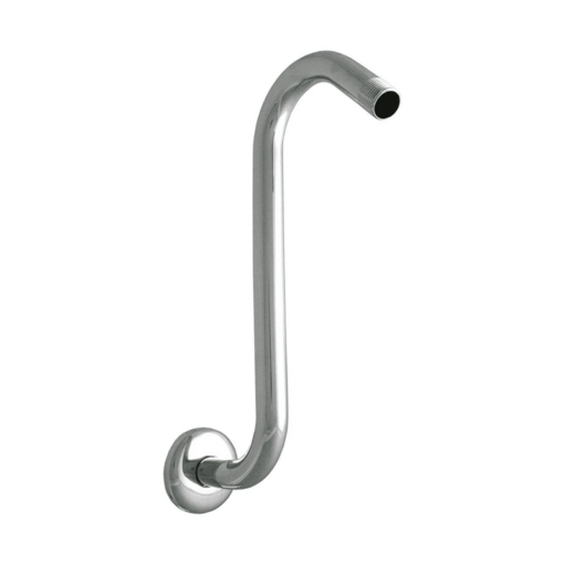 S Style Shower Arm - Brushed Finish C8011 aluids