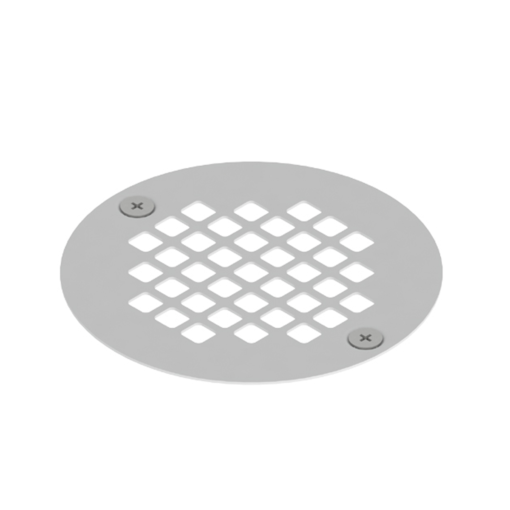 Square shower drain tile