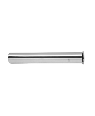 Chrome Plated Flanged Sink Tailpiece 1-1/2" x 4" long - 22 GA C8144 aluids