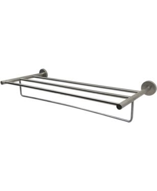 Fluids Towel Rack 24" Brushed Nickel C1956 aluids