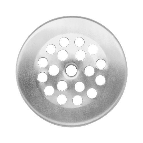 Bathtub Drain Grid or Strainer in Chrome