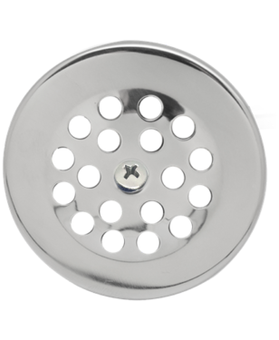 Aluids Bathtub Grid Strainer - Brushed Nickel - C8033