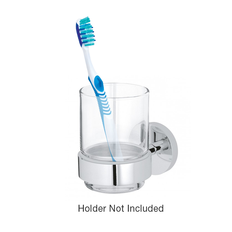 Toothbrush Holder Frosted Glass, Bathroom Accessories