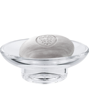 Soap Dish - Clear Glass only C8569 aluids