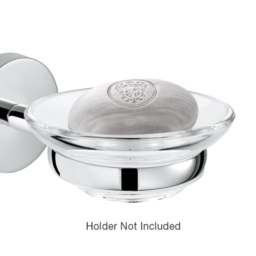 Soap Dish - Clear Glass only C8569 aluids