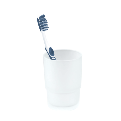Toothbrush Holder - Clear Glass only C8568 aluids