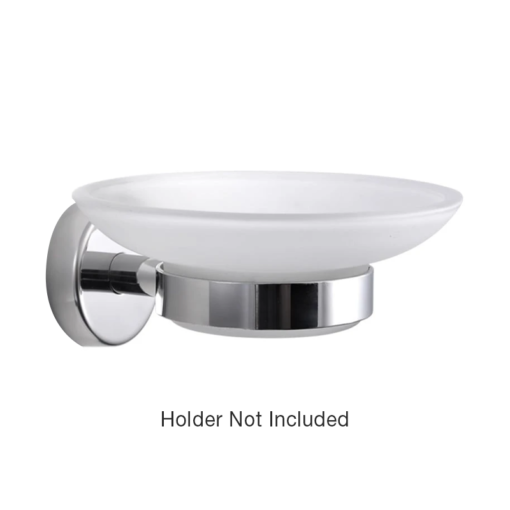 Soap Dish - Frosted Glass only C8571 aluids
