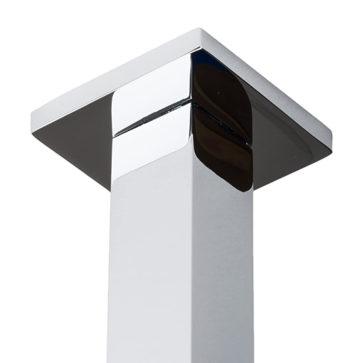 9" Ceiling Shower Arm Square - Polished Chrome C8900 aluids