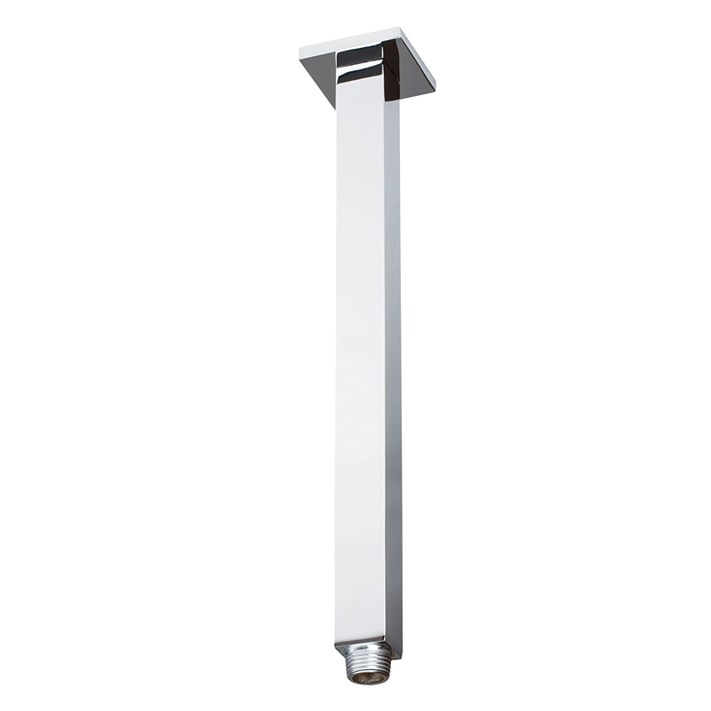 9" Ceiling Shower Arm Square - Polished Chrome C8900 aluids