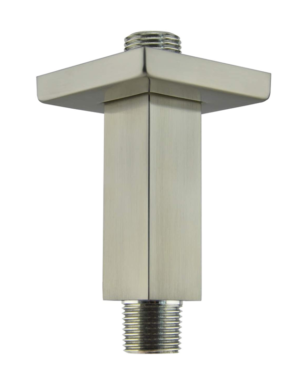 3" Ceiling Shower Arm Square - Brushed Nickel C8993 aluids