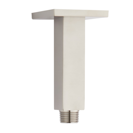 5" Ceiling Shower Arm Square - Brushed Nickel C8994 aluids