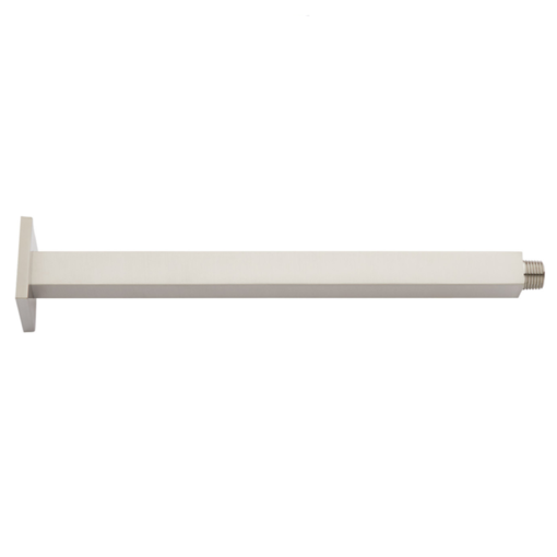 18" Ceiling Shower Arm Square - Brushed Nickel C8999 aluids