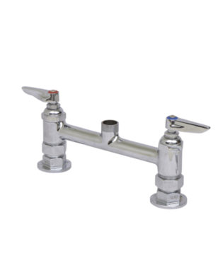 Double Pantry Deck Mount Swivel Base Faucet, 8" Centers C8105 aluids