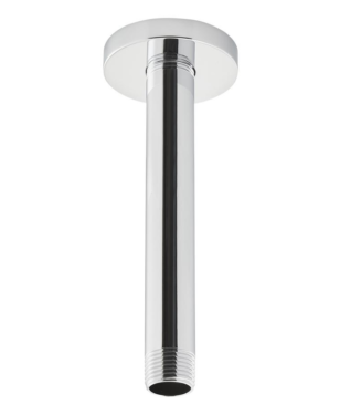 9" Ceiling Shower Arm Round - Polished Chrome C8888 aluids