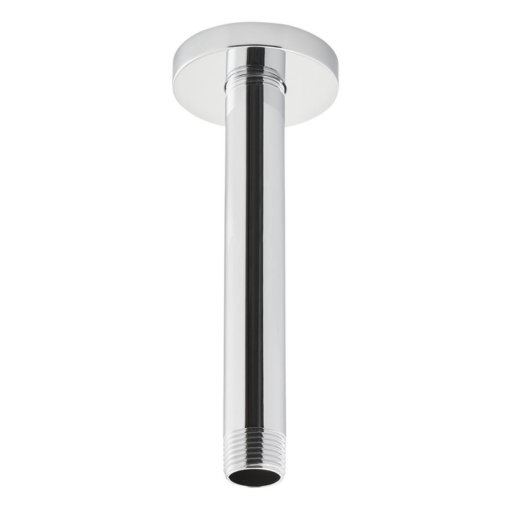 9" Ceiling Shower Arm Round - Polished Chrome C8888 aluids