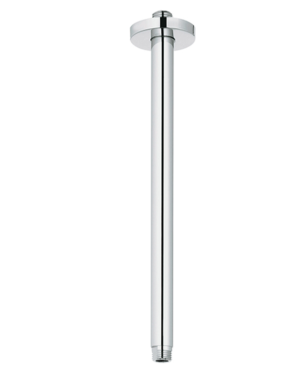 15" Ceiling Shower Arm Round - Polished Chrome C8891 aluids