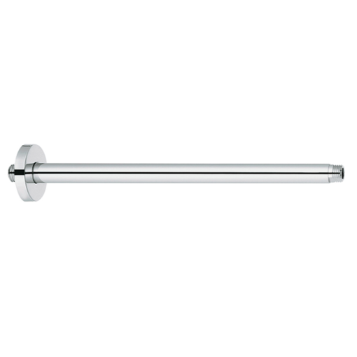 18" Ceiling Shower Arm Round - Polished Chrome C8892 aluids