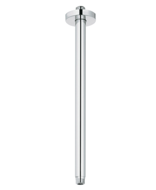 18" Ceiling Shower Arm Round - Polished Chrome C8892 aluids