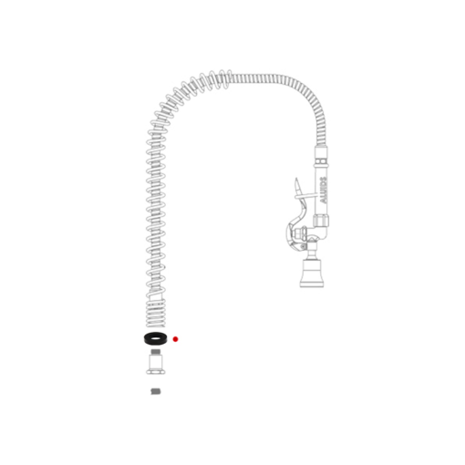 Pre-Rinse Hose Washer- (Pack of 12) C8131X12 aluids