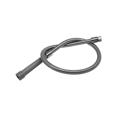 18" SS Flexible Pipe for Pre-Rinse Faucet, Grip Handle C8218 aluids