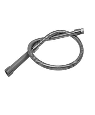 36" SS Flexible Pipe for Pre-Rinse Faucet, Grip Handle C8236 aluids