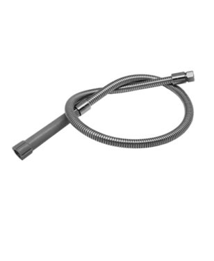 48" SS Flexible Pipe for Pre-Rinse Faucet, Grip Handle C8248 aluids