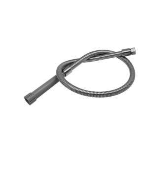 68" SS Flexible Pipe for Pre-Rinse Faucet, Grip Handle C8267 aluids