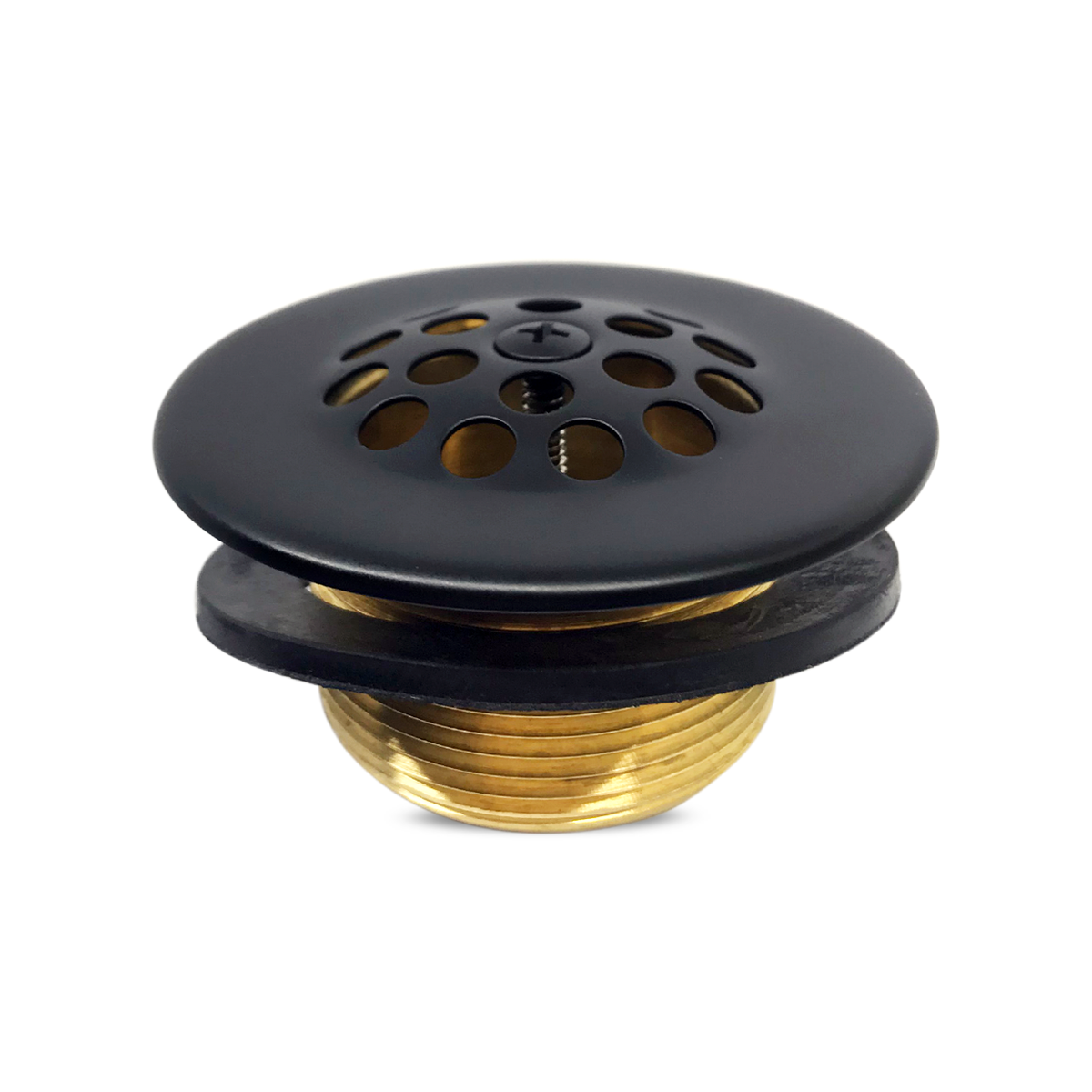 Brass Tub Drain Body with Rubber Washer-C8054.50 - Aluids Usa