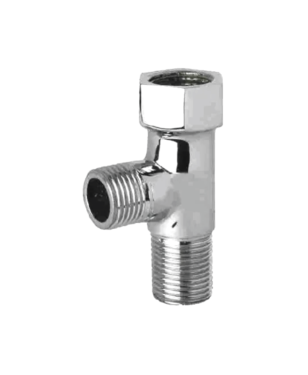 1/2" TEE Male X Female, Polished Chrome - Pipe Fitting