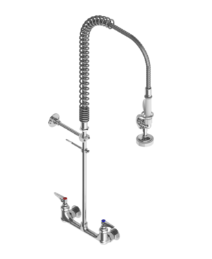 Pre-Rinse Unit: 1.42 GPM, 8" Center Wall Mount C8198 aluids