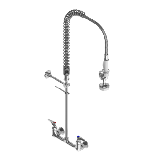 Pre-Rinse Unit: 1.42 GPM, 8" Center Wall Mount C8198 aluids