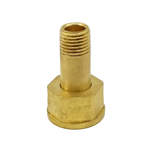 1/4" NPT Tailpiece & Nut C8452 aluids