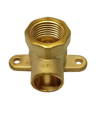 90 Degree Drop Ear Elbow-Lead Free Brass- 1/2" FIP x 1/2" C C6012 aluids