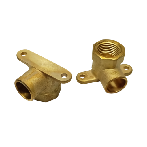 90 Degree Drop Ear Elbow-Lead Free Brass- 1/2" FIP x 1/2" C C6012 aluids