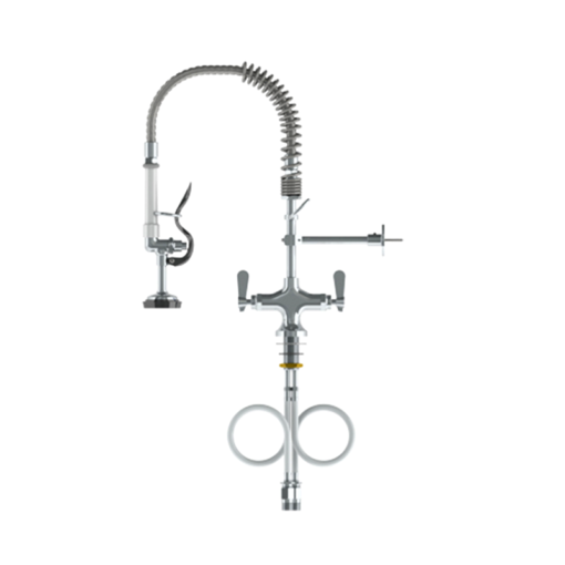 Pre Rinse Faucet- Short - Single Hole Deck Mount High-flow Spray Valve C8441 aluids