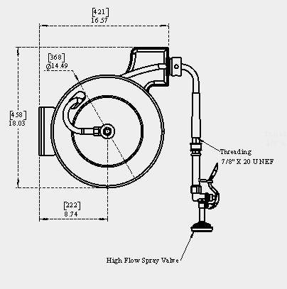 11 meter Auto-Retractable Hose Reel