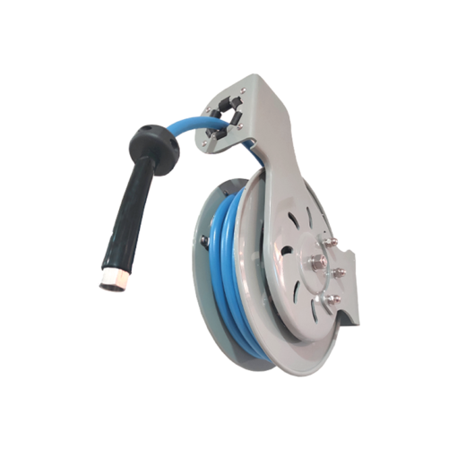 Auto-Retractable Hose Reel 11 meter with Rubber Water Hose & Spray Gun C8270 aluids