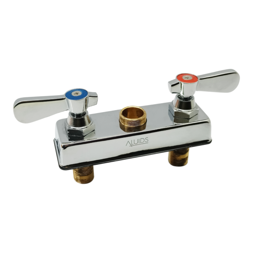 Ecoline Deck Mount Workboard Faucet with 4" Centers C8440 Aluids