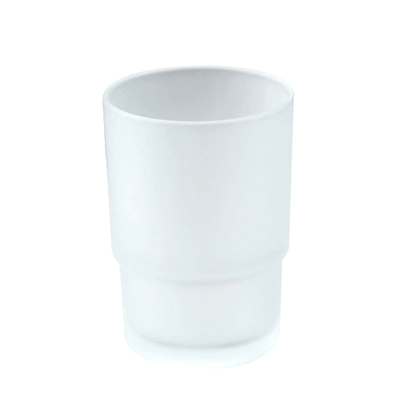 Toothbrush Holder Frosted Glass, Bathroom Accessories