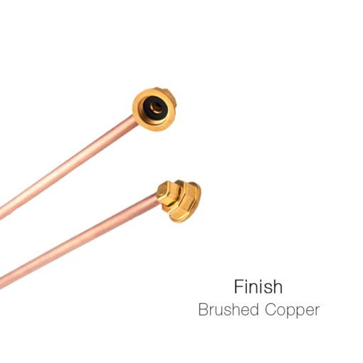 3/8" Straight Copper Water Line Kit - 14" Length C8586X2 aluids