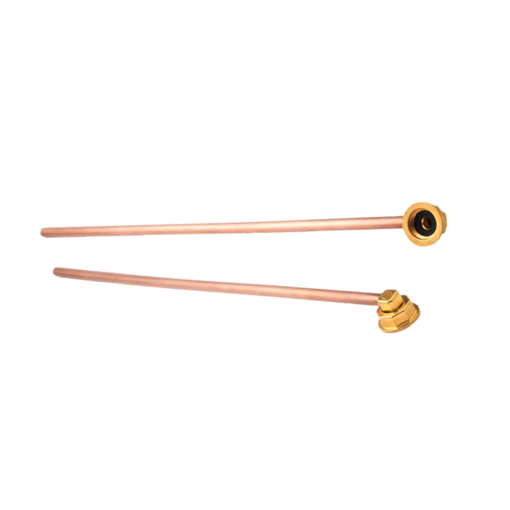 3/8" Straight Copper Water Line Kit - 14" Length C8586X2 aluids