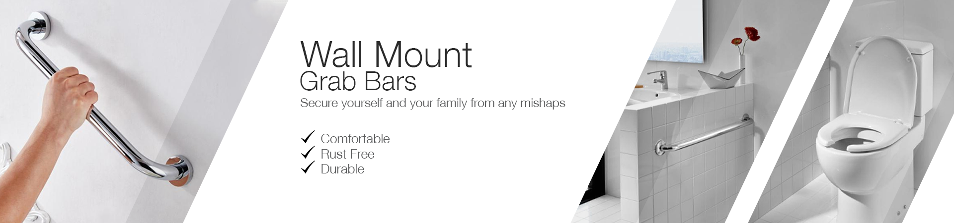 Wall Mount Grab Bars - stainless steel bathroom wall grab bar safety grip handle towel rail shelf