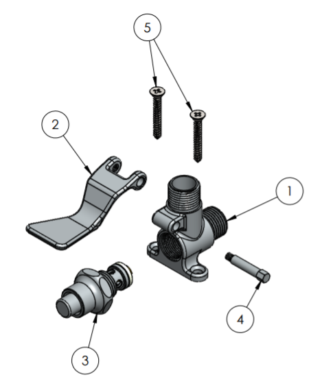 Male Inlet and Outlet