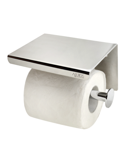 Toilet Roll Holder with Shelf for Phone 38510 - US aluids